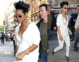 Photos of Rihanna in NYC, Drake Denies They Are Dating
