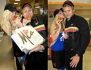 Photos of Heidi Montag and Spencer Pratt Feeding Pizza Hut Pizza to the Homeless