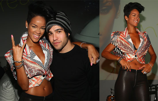 Rihanna and Pete Wentz