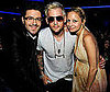 Slide Photo of Danny Gokey, Nicole Richie and Joel Madden at the American Idol Finale
