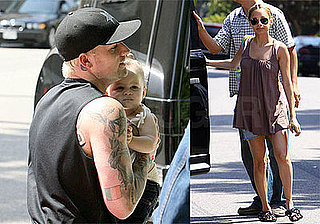 Photos of Pregnant Nicole Richie, Joel Madden, Harlow Madden in LA