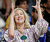 Slide Photo of Drew Barrymore at the Lakers Game