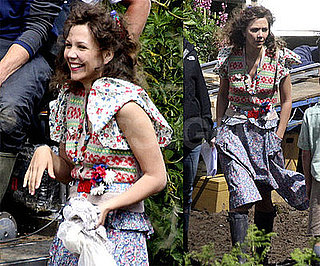 Photos of Maggie Gyllenhaal on the Set of Nanny McPhee and the Big Bang