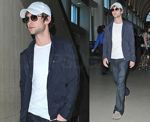 Photos of Chace Crawford at LAX
