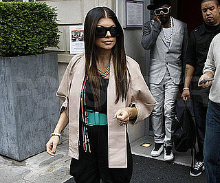 Photo Slide of Fergie Leaving Her Paris Hotel