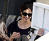 Slide Photo of Katie Holmes Wearing Black in LA