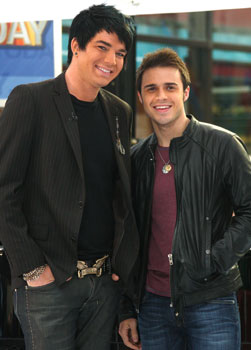 Kris Allen and Adam Lambert Photos on the Today Show