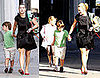 Photos of Kate Winslet Taking Joe and Mia to School