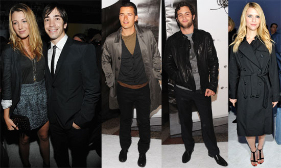 Orlando at the Burberry Party 