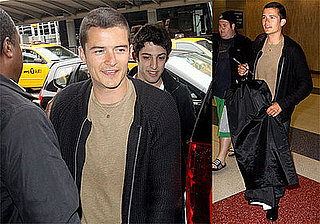 Photos of Orlando Bloom at JFK