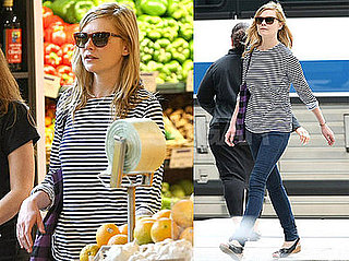 Photos of Kirsten Dunst at a Whole Foods in NYC