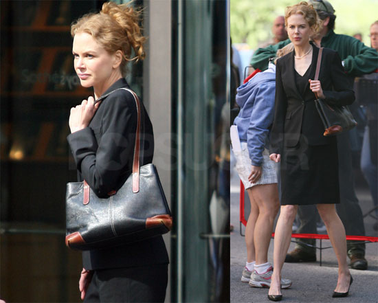Nicole Kidman on Set 