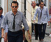 Johnny Depp on Set 