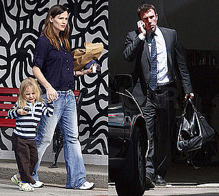 Photos of Jennifer Garner, Ben Affleck, Violet Affleck in Boston