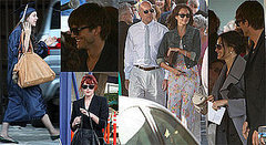 Photos of Bruce Willis, Demi Moore, Ashton Kutcher, Emma Heming, Rumer Willis, at Scout Willis's Graduation Party