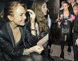 Photos of Lindsay Lohan in London, Reports She Is Following Samantha Ronson Around