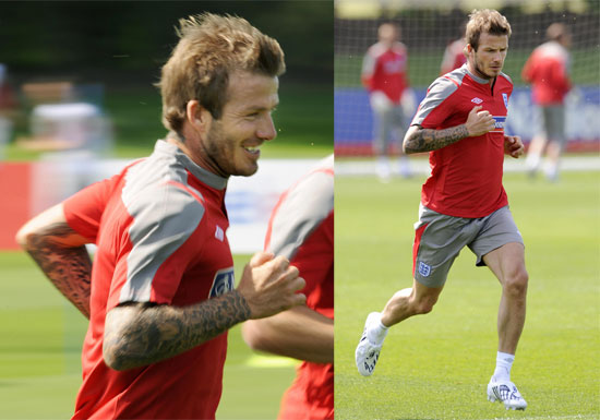 David Beckham in London
