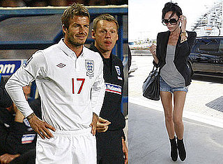 Photos of Victoria Beckham Traveling to London to See David Beckham Play for England