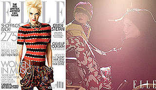 Photos and Quotes of Gwen Stefani and Zuma Rossdale in Elle Magazine