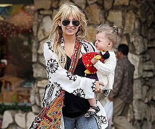 Slide Photo of Nicole Richie and Harlow Toy Shopping in Santa Monica