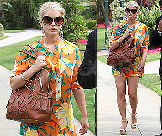 Photos of Jessica Simpson in Mini Dress In LA
