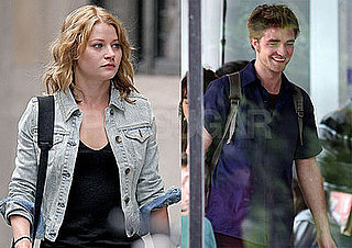 Photos of Robert Pattinson and Emilie de Ravin Filming Remember Me in NYC 2009-06-16 11:00:11