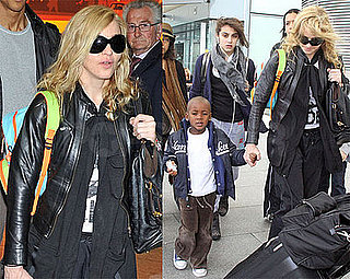 Photos of Madonna, David Banda Ritchie, Lourdes Leon, Rocco Ritchie in London