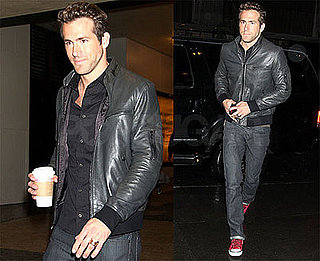 Photos of The Proposal's Ryan Reynolds Heading to It's On With Alexa Chung in NYC