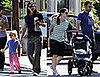 Jen, Ben, and Violet Take a Stroll 