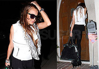 Photos of Lindsay Lohan in LA Banging on Samantha Ronson's Door, Potential Reality Show with Ryan Seacrest in the Works