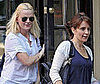 Photo Slide of Tina Fey and Amy Poehler Leaving Lunch in NYC