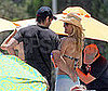 Photo Slide of David Duchovny and Tea Leoni Celebrating Father's Day Together
