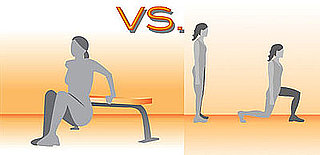 Triceps Dips vs. Lunges