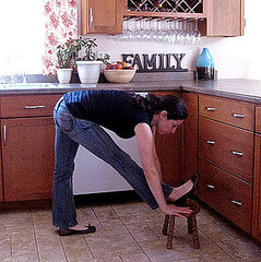 How to Stretch Your Hamstrings in the Kitchen