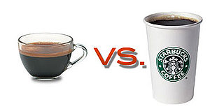 Coffee vs. Espresso