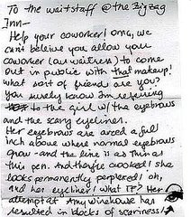 Makeup Advice From Patrons at the ZigZag Inn Pizza Parlor