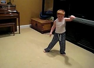 Cute Alert: Kid Does a Goofy Freaky Dance
