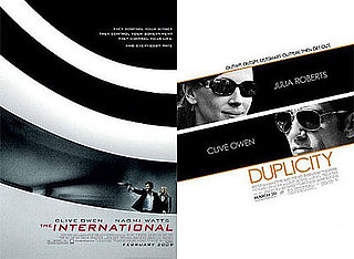 Duplicity and The International, Clive Owen Movies