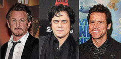 Sean Penn, Jim Carrey, and Benicio Del Toro Rumored to Star in the Farrelly Brothers' Three Stooges Movie Sean Penn, Jim Carrey, and Benicio Del Toro Rumored to Star in the Farrelly Brothers' Three Stooges Movie