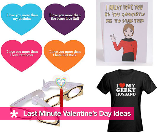 Ten Last Minute Valentine's Day Ideas!