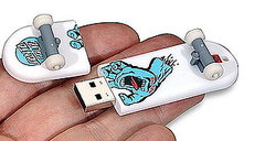 Grind It! Skateboard Shaped Flash Drive Grind It! Skateboard Shaped Flash Drive