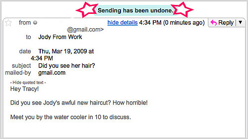 Gmail Gets an Undo Send Option