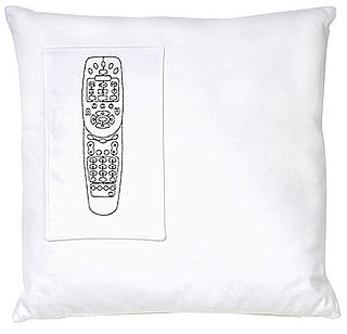 Remote Control Pillow Is a Throw Pillow With Pocket For a Remote