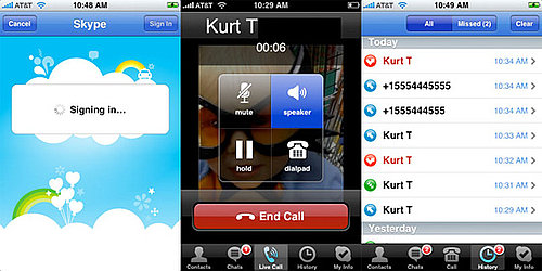 Daily Tech: Skype For the iPhone Has Arrived 