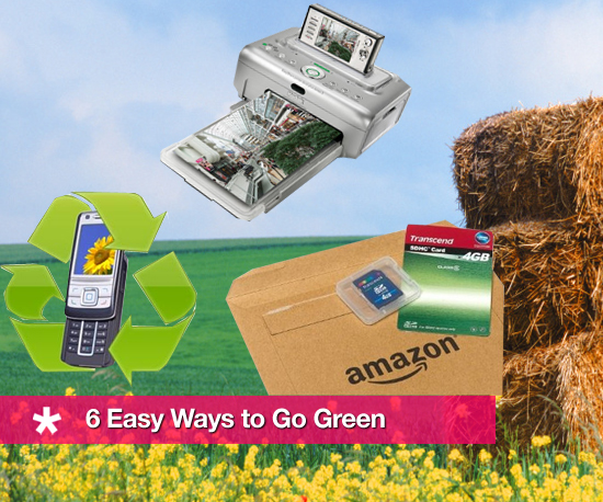 Six Easy Ways to Go Green Six Easy Ways to Go Green