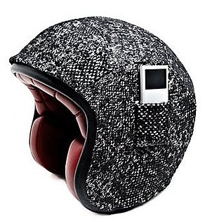Atelier Ruby for Karl Lagerfeld Tweed iPod Helmet