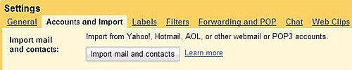 Gmail Now Imports Your Old Mail and Contacts From Hotmail, Yahoo, or AOL to Your New Gmail Account