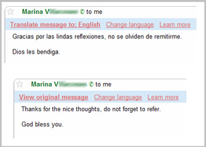 Gmail Launches Message Translation Lab