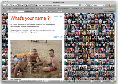 Website What's Your Name Encourages You to Identify People in Pictures