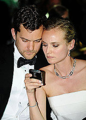 Joshua Jackson and Diane Kruger Pics Using a BlackBerry at Cannes Joshua Jackson and Diane Kruger Pics Using a BlackBerry at Cannes